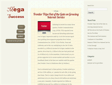 Tablet Screenshot of mega-success.com